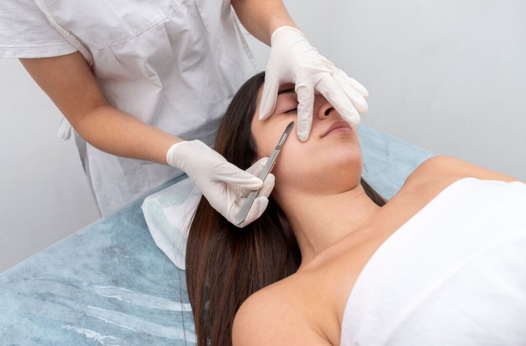 Dermaplaning Facial Treatment