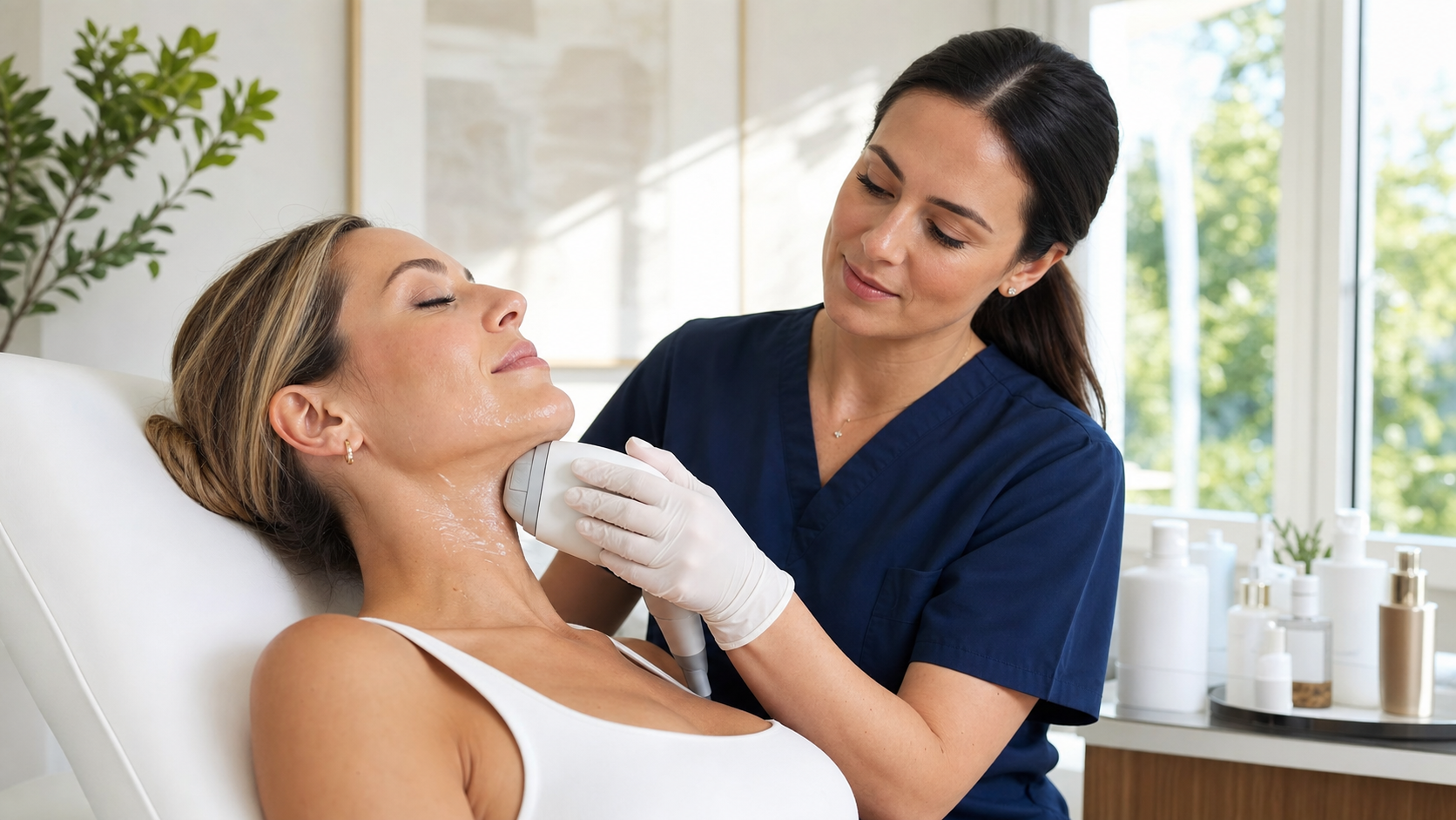 Ultherapy Skin Tightening in Austin for Jawline Definition
